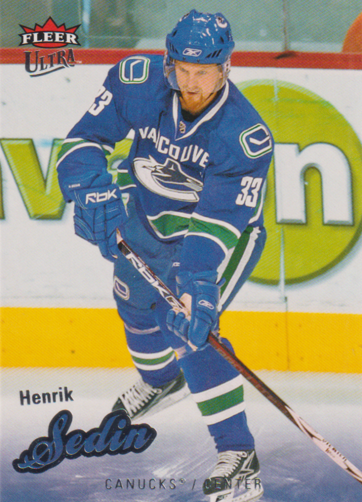 2007/08 Fleer Ultra – H. Sedin Van 200