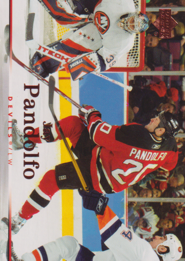 2007/08 Upper Deck – J. Pandolfo Njd 103