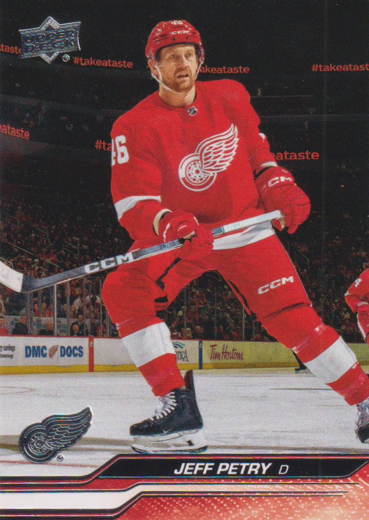 2023/24 UD Extended – Jeff Petry Detroit Red Wings 551