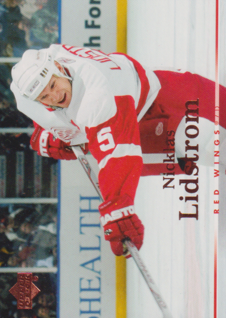 2007/08 Upper Deck – N. Lidstrom Det 1