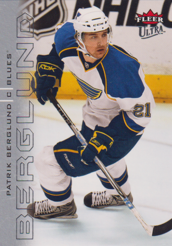 2009/10 Fleer Ultra – P. Berglund Stl 128