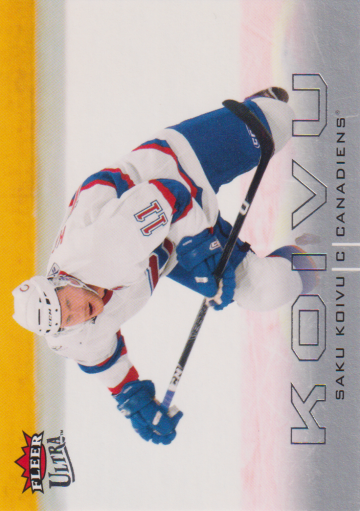 2009/10 Fleer Ultra – S. Koivu Mon 178