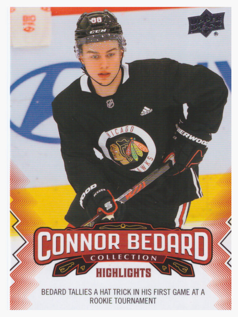 2023/24 UD Connor Bedard Collection – C.Bedard Chi 8
