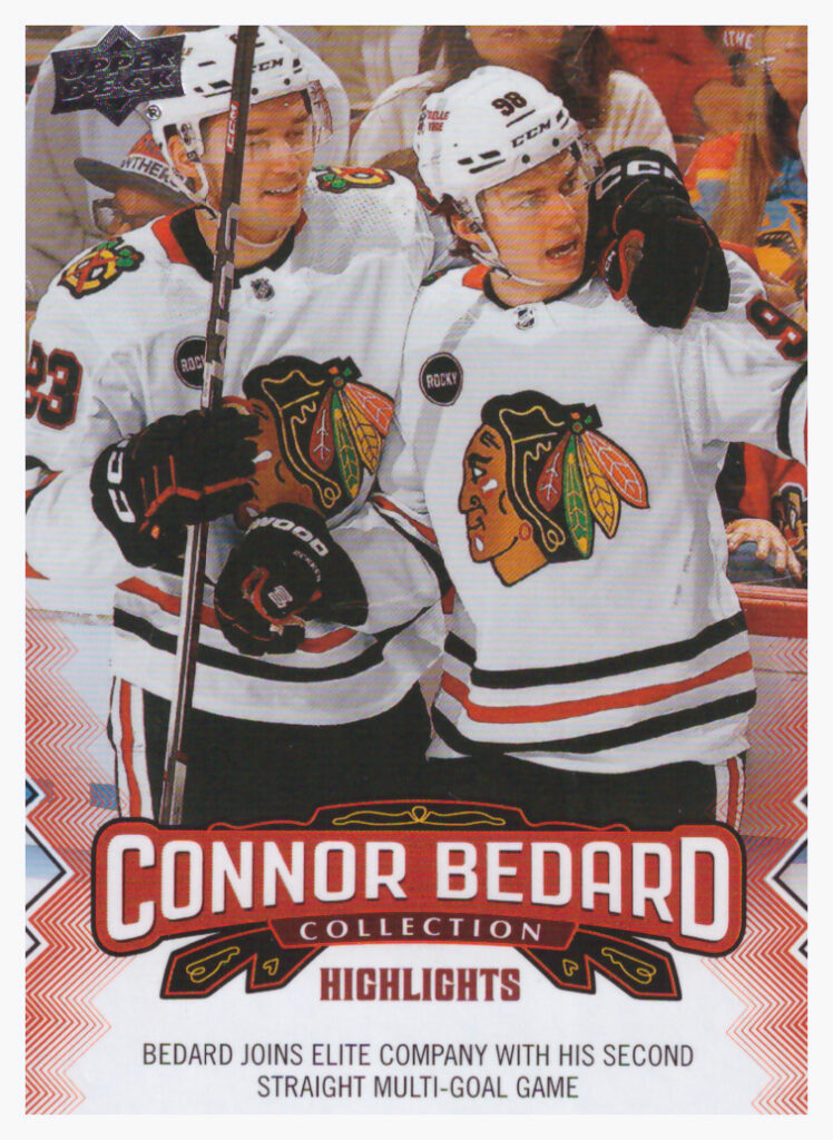 2023/24 UD Connor Bedard Collection – C.Bedard Chi 24