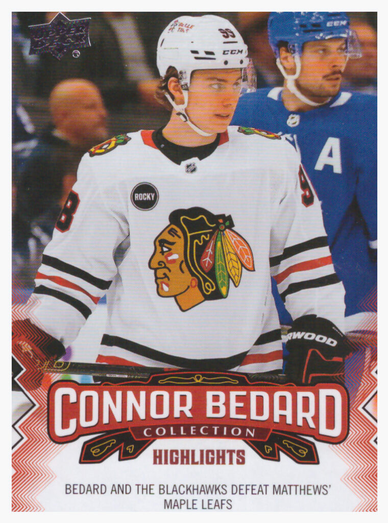 2023/24 UD Connor Bedard Collection – C.Bedard Chi 13