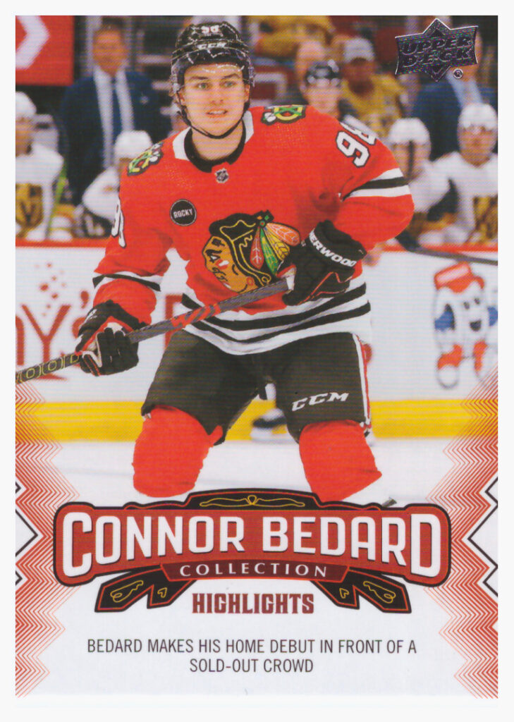 2023/24 UD Connor Bedard Collection – C.Bedard Chi 14
