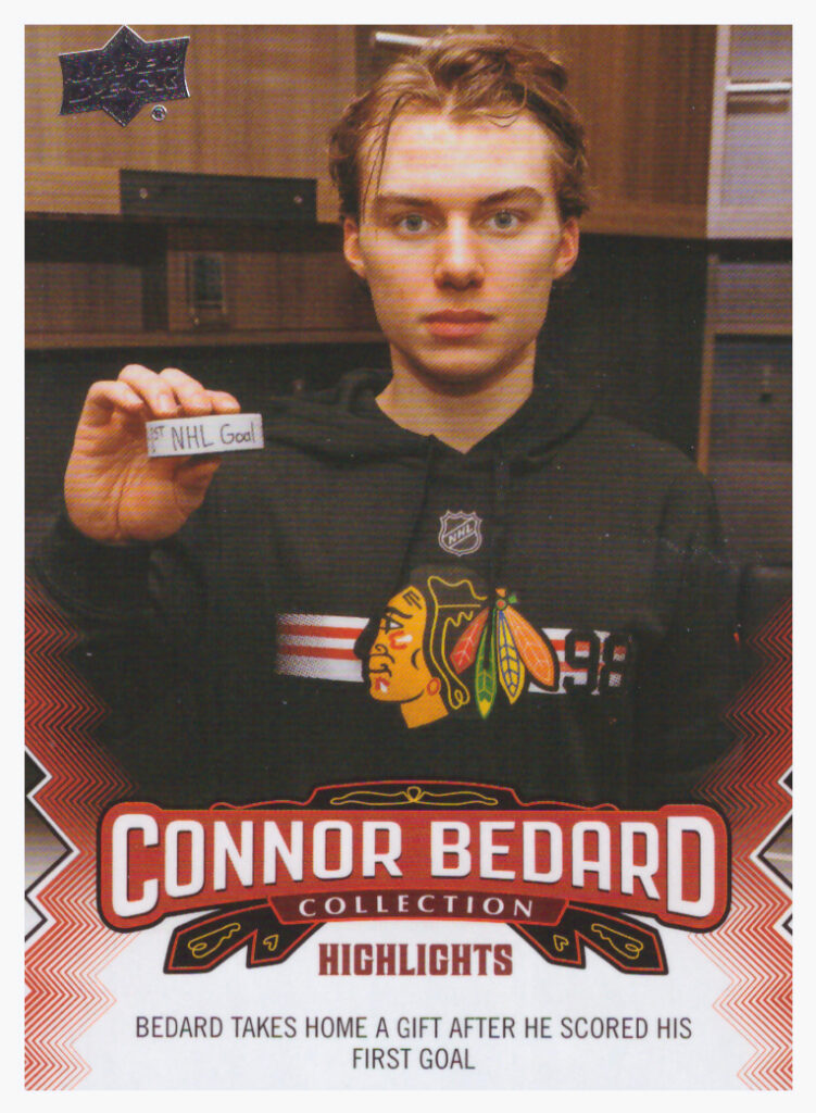 2023/24 UD Connor Bedard Collection – C.Bedard Chi 21