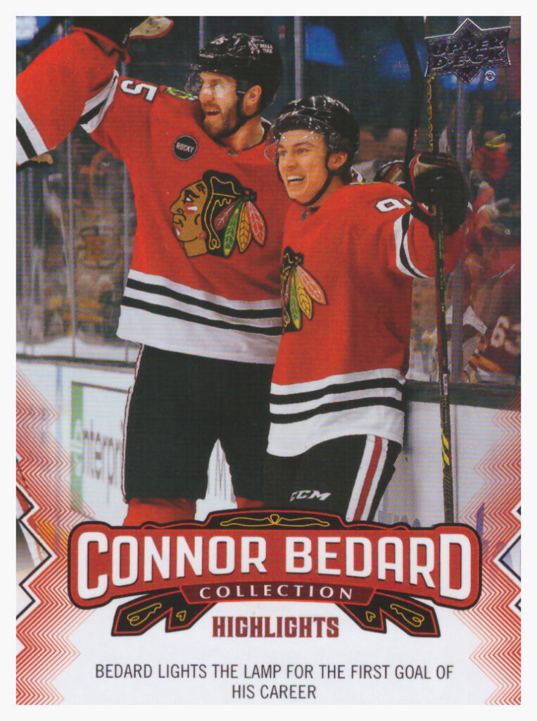 2023/24 UD Connor Bedard Collection – C.Bedard Chi 12