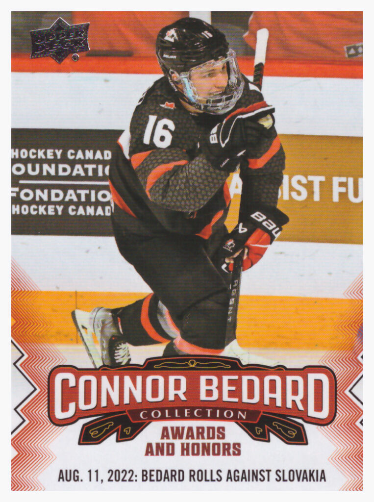 2023/24 UD Connor Bedard Collection – C.Bedard Chi 27