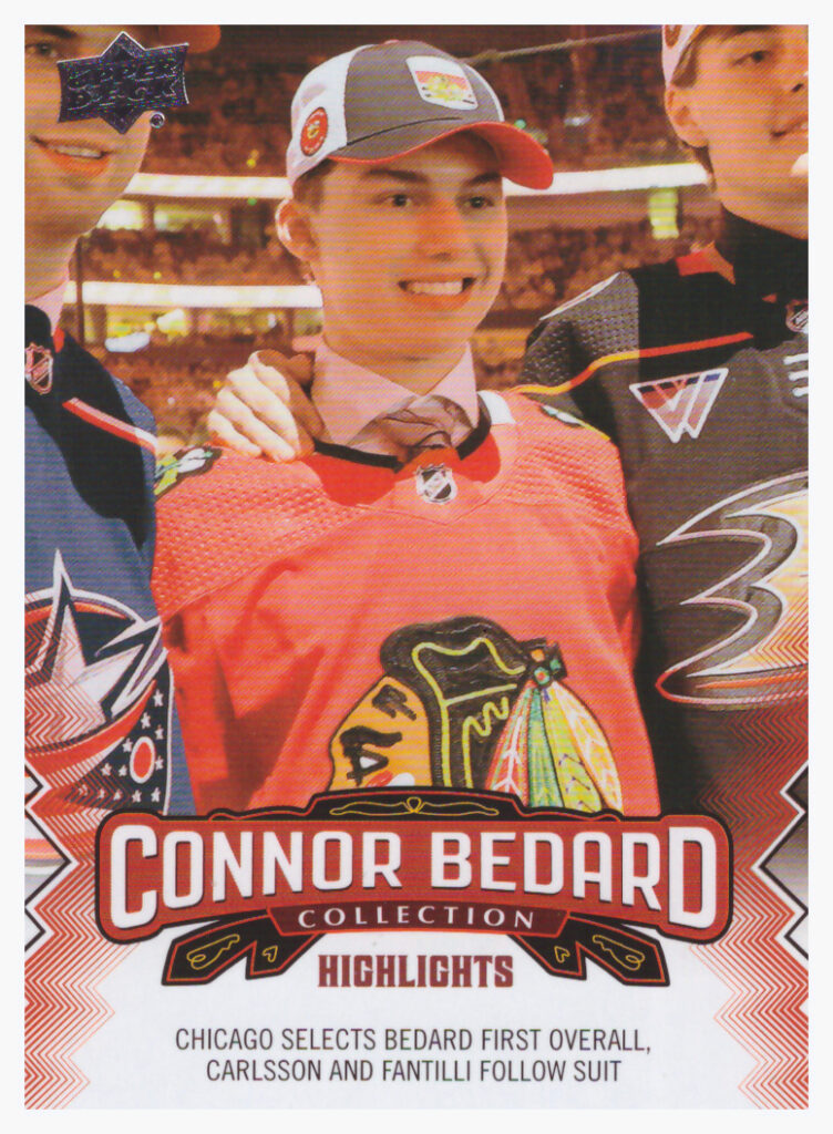 2023/24 UD Connor Bedard Collection – C.Bedard Chi 7