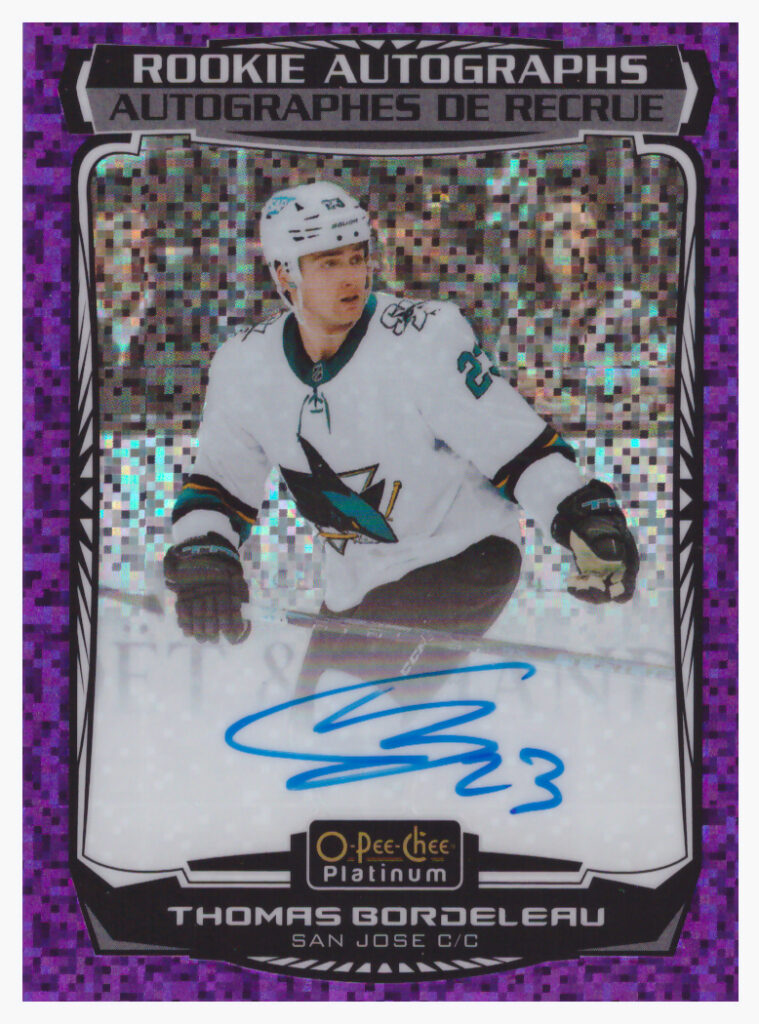 2022/23 O-Pee-Chee Platinum – T.Bordeleau Sjs R-TB   /99