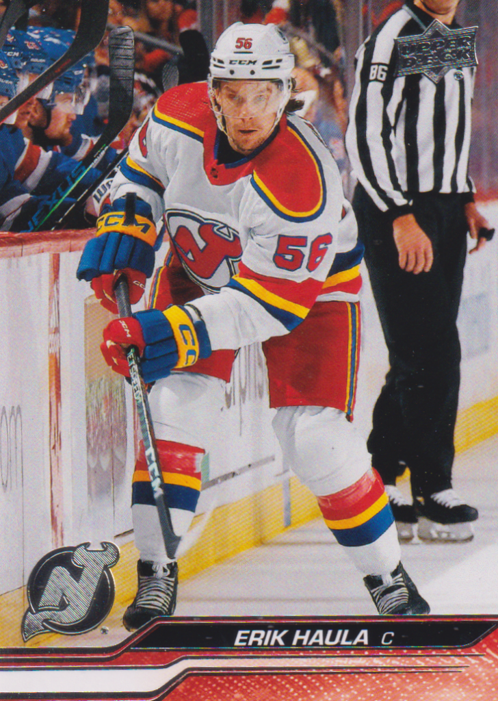 2023/24 UD Extended – Erik Haula New Jersey Devils 581