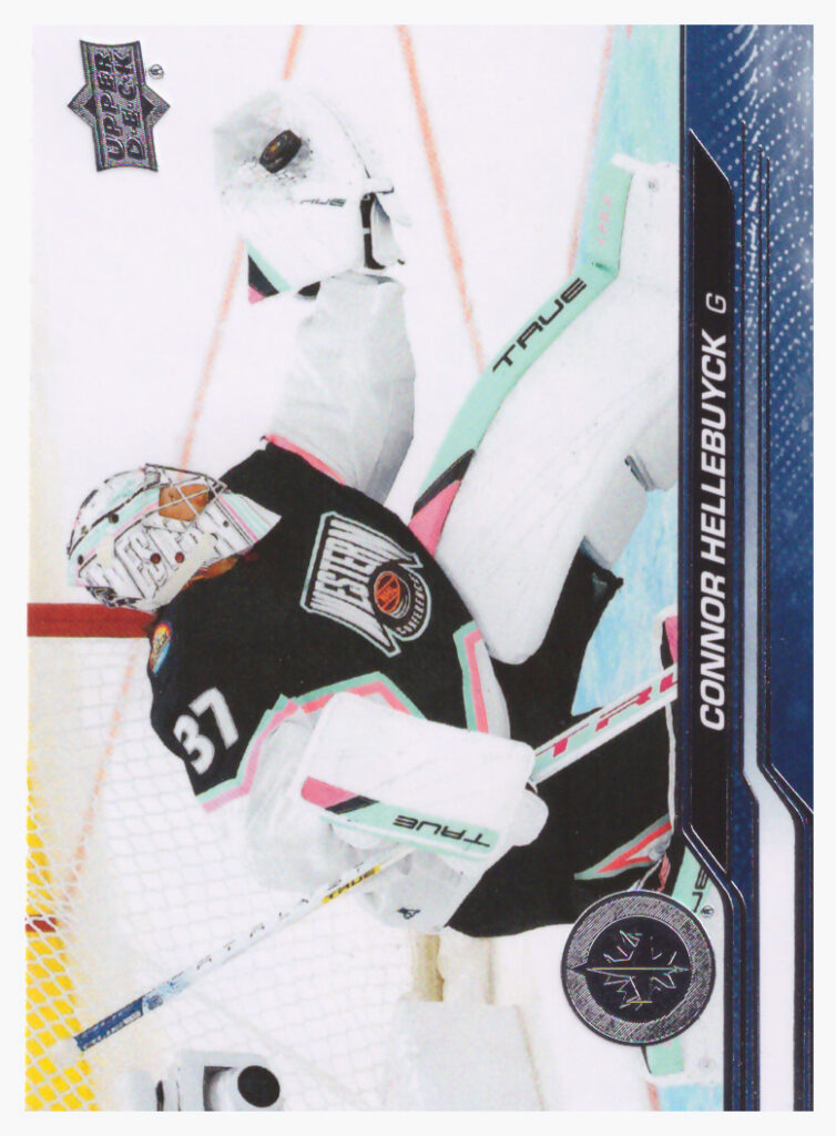 2023/24 UD Extended – Connor Hellebuyck Winnipeg Jets 675