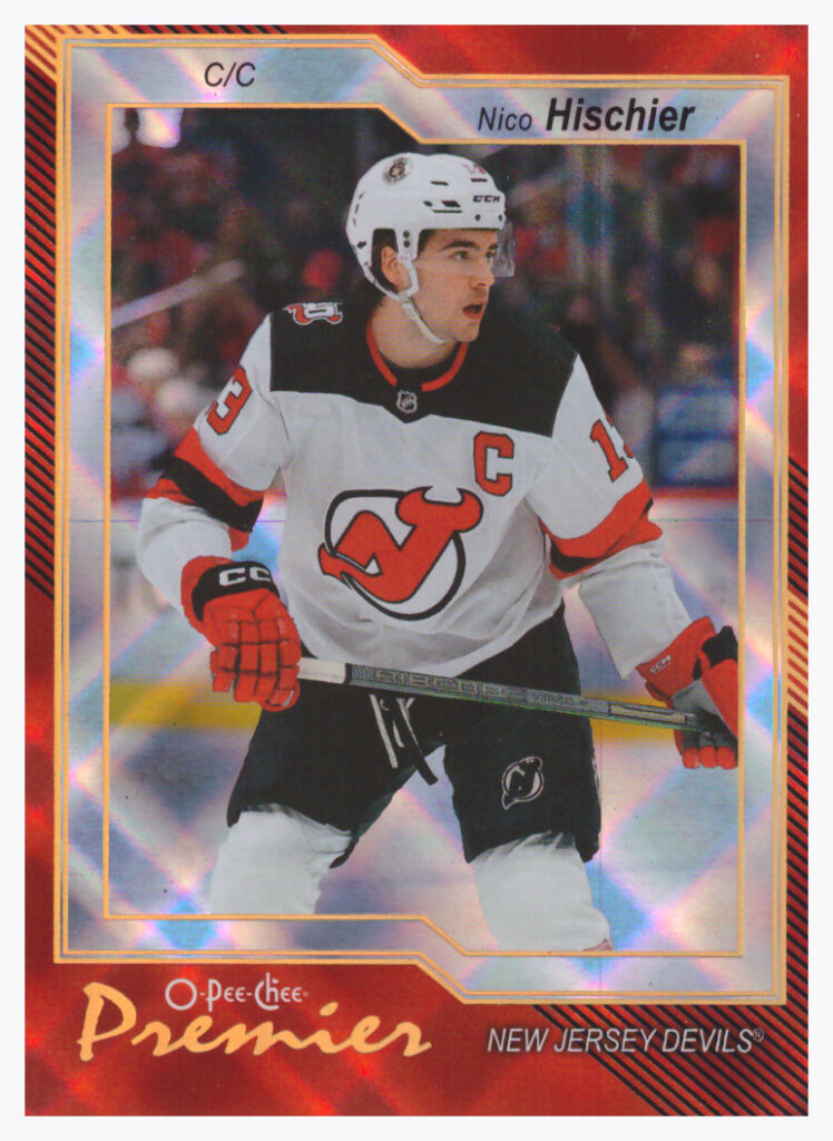 2023/24 O-Pee-Chee – N.Hischier Njd P-55   /75