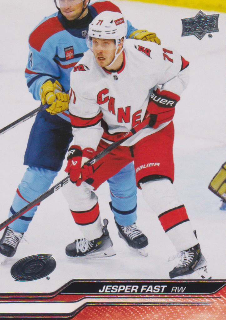 2023/24 UD Extended – Jesper Fast Carolina Hurricanes 524
