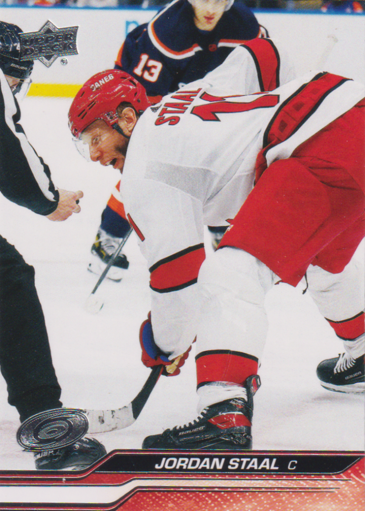 2023/24 UD Extended – Jordan Staal Carolina Hurricanes 523