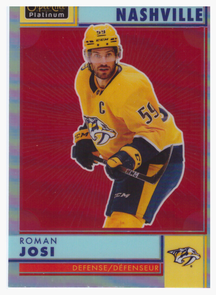 2022/23 O-Pee-Chee Platinum – R.Josi Nas R-58