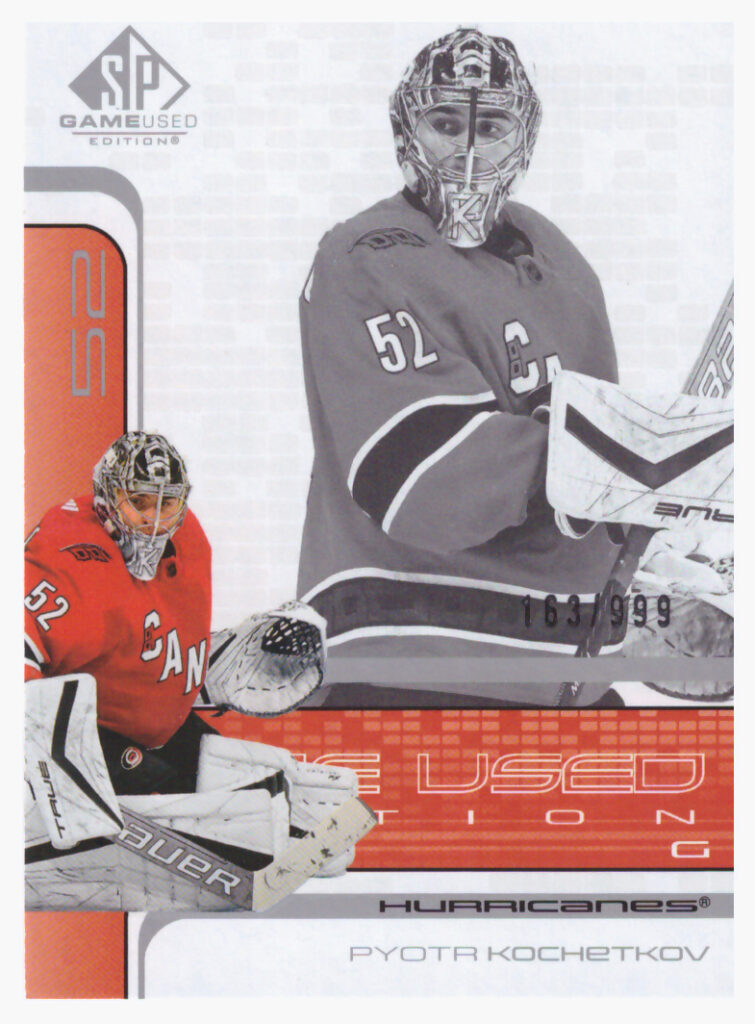 2022/23 SP Game Used – P.Kochetkov Car R-39   /999