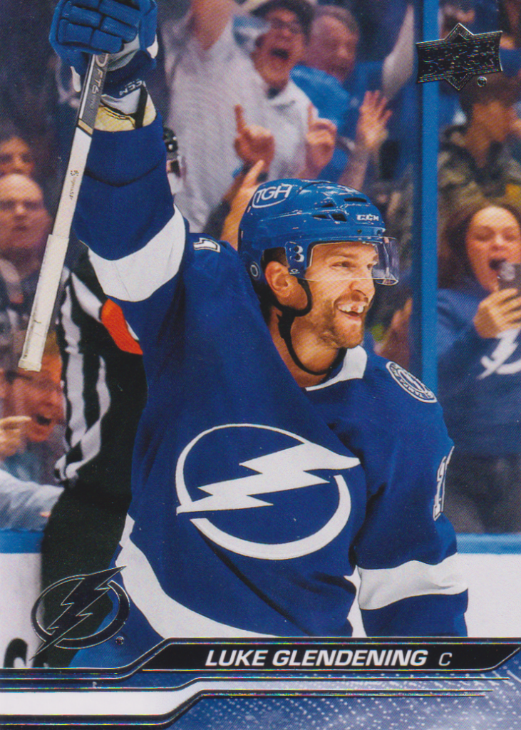 2023/24 UD Extended – Luke Glendening Tampa Bay Lightning 628