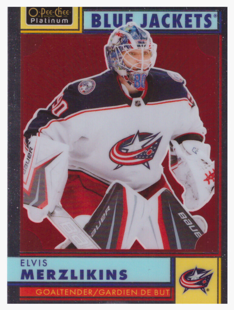 2022/23 O-Pee-Chee Platinum – E.Merzlikins Cbs R-57