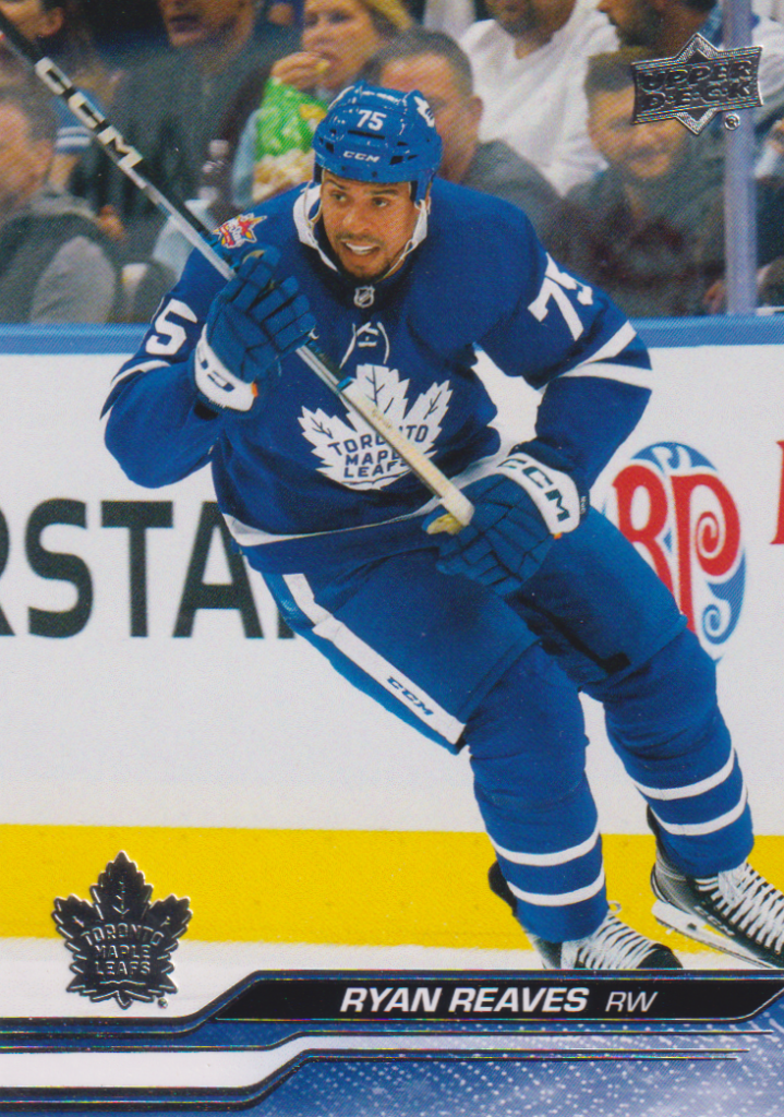 2023/24 UD Extended – Ryan Reaves Toronto Maple Leafs 631
