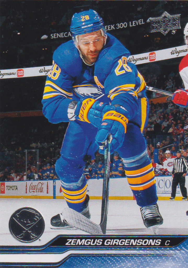 2023/24 UD Extended – Z. Girgensons Buf 519