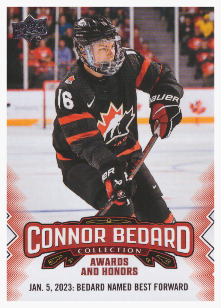 2023/24 UD Connor Bedard Collection – C.Bedard Chi 28