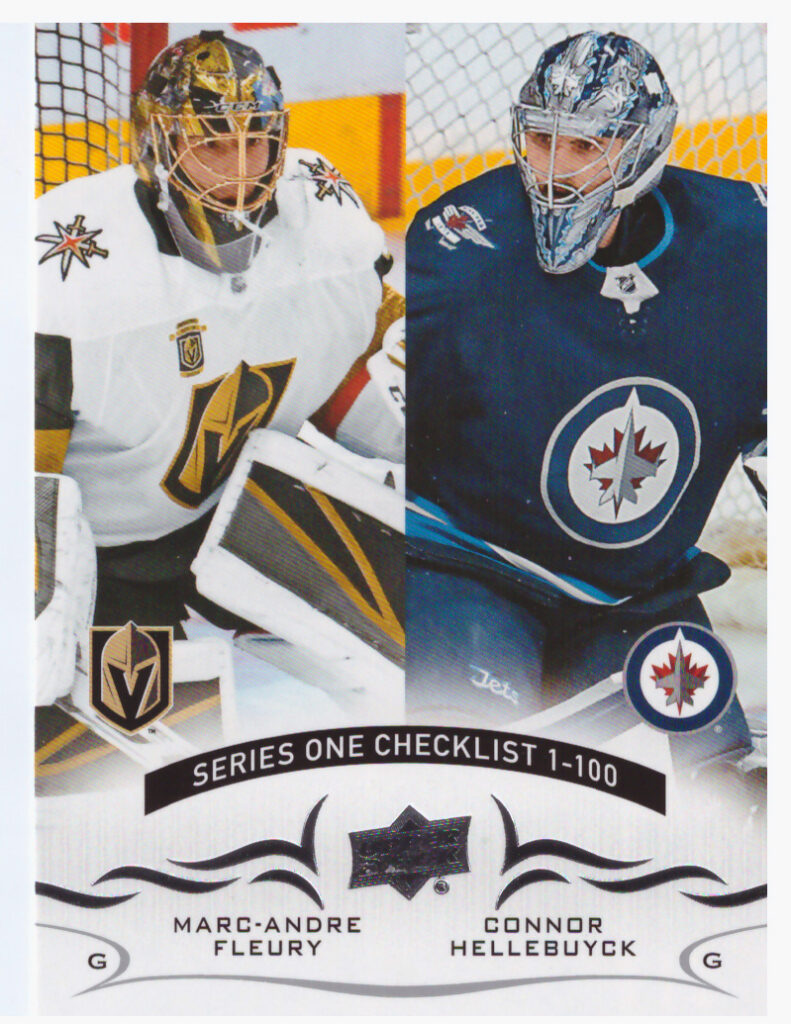 2018/19 Upper Deck 1 – M.A.Fleury, C.Hellebuyck 199