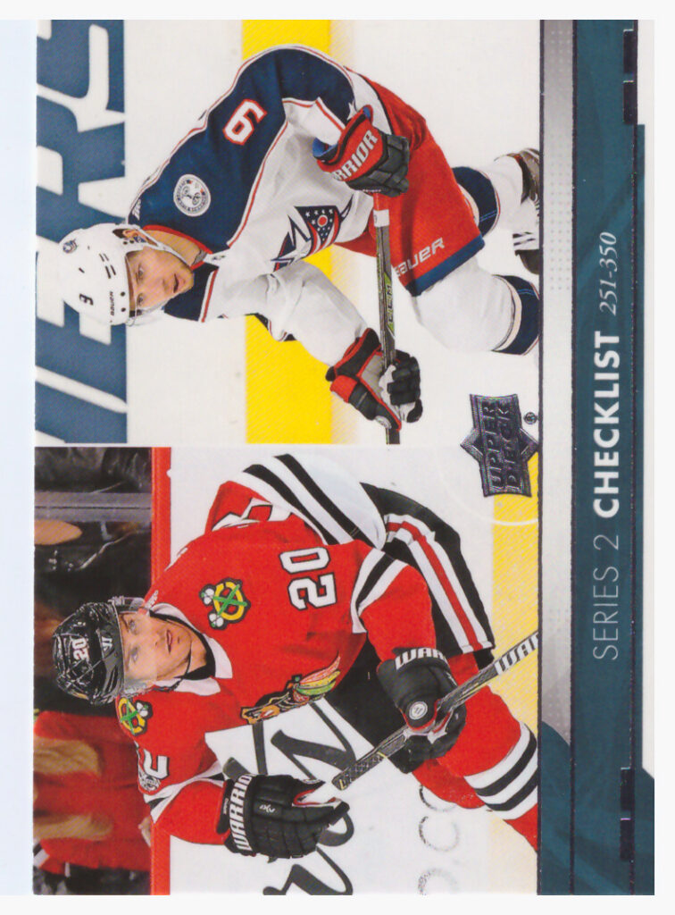 2017/18 Upper Deck 2 – B.Saad, A.Panarin 449