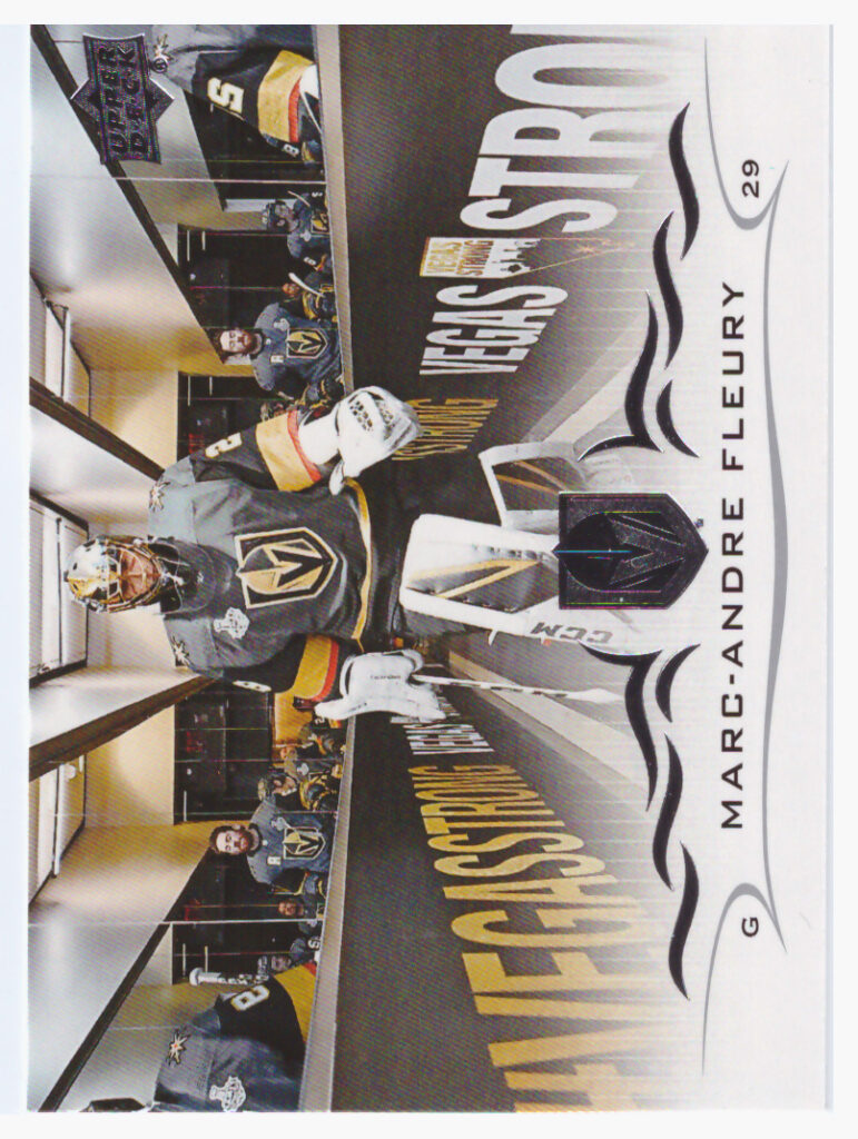 2018/19 Upper Deck 1 – M.A.Fleury Lvk 184