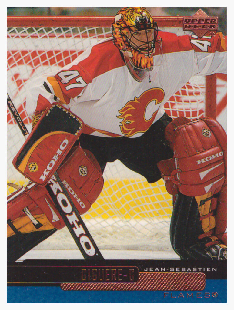 1999/00 Upper Deck – J.S.Giguere Cal 30
