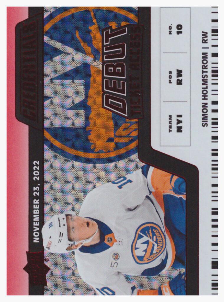 2022/23 Credentials – S.Holmstrom Nyi 172   /299