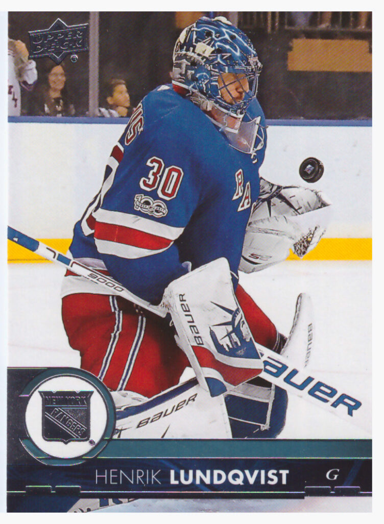 2017/18 Upper Deck Series 2 – H.Lundqvist Nyr 372