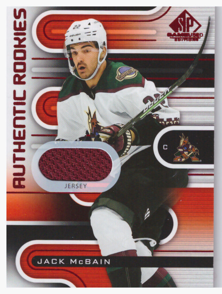 2022/23 SP Game Used – J.McBain Ari 189