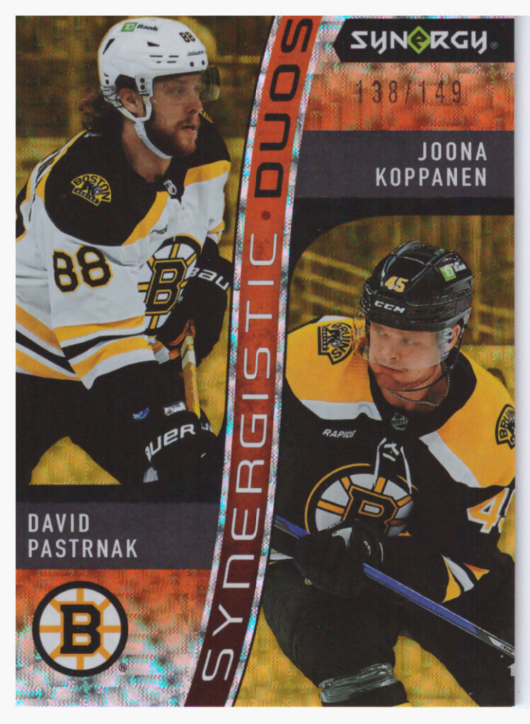 2023/24 Synergy – D.Pastrňák, J.Koppanen Bos SD-9   /149