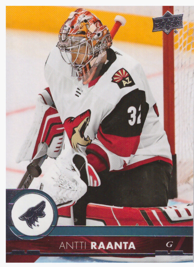 2017/18 Upper Deck Series 2 – A.Raanta Ari 257