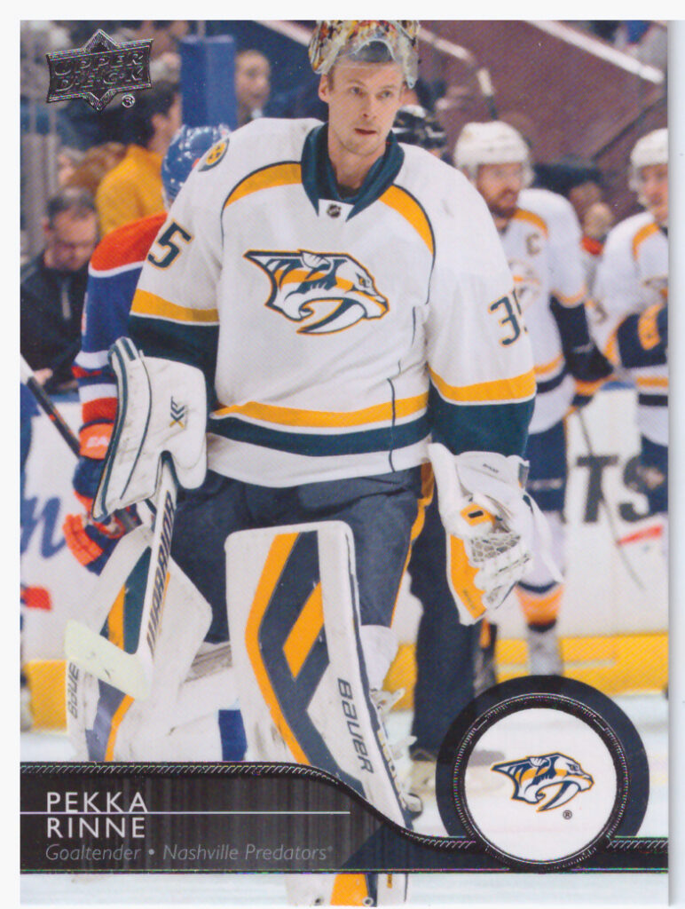2014/15 Upper Deck 1 – P.Rinne Nas 113
