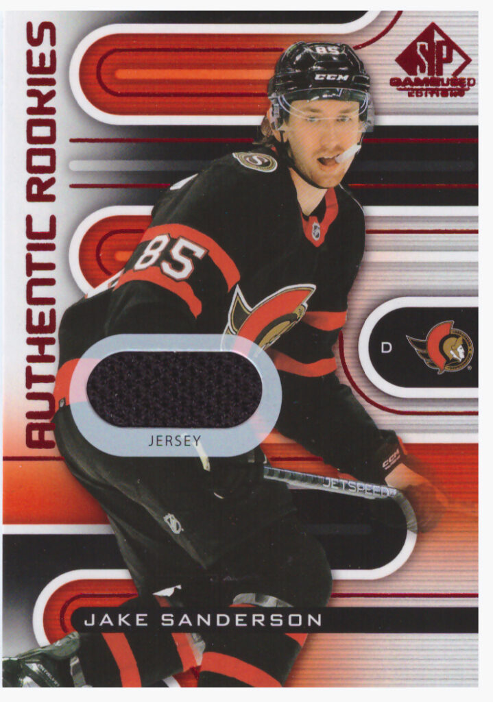 2022/23 SP Game Used – J.Sanderson Ott 222