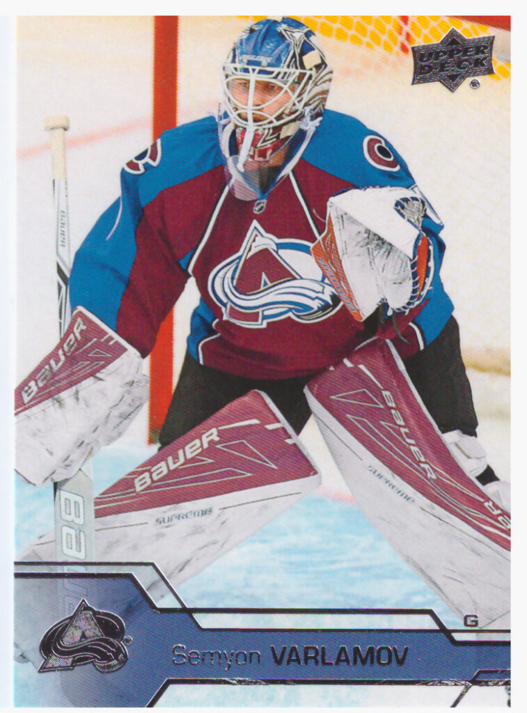 2016/17 Upper Deck 2 – S.Varlamov Col 301