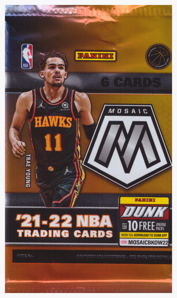 2021/22 Panini Mosaic basketbal blaster balíček
