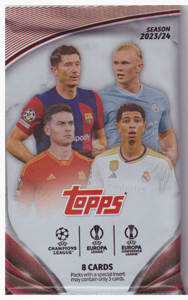 2023/24 Topps UEFA Club Competitions blaster balíček