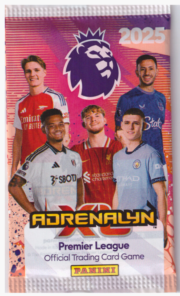 2024/25 Panini Adrenalyn XL Premier League booster balíček