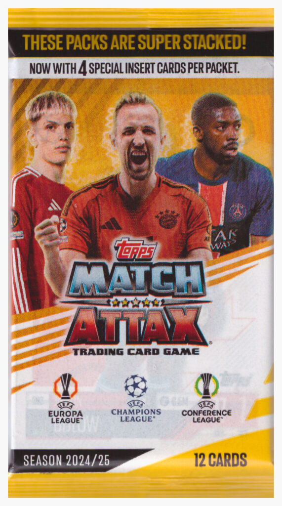 2024/25 Topps Match Attax booster balíček