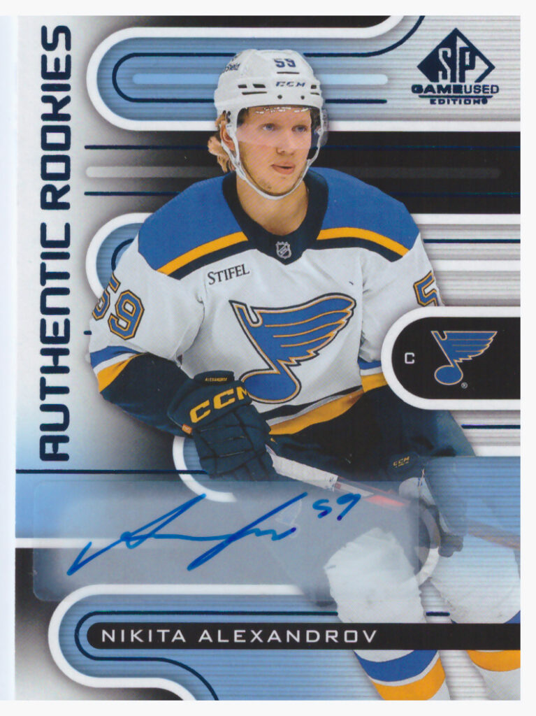 2022/23 SP Game Used – N.Alexandrov Stl 216