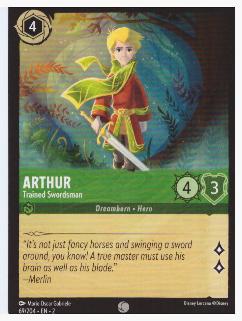 Lorcana Rise Of The Floodborn – Arthur 69/204