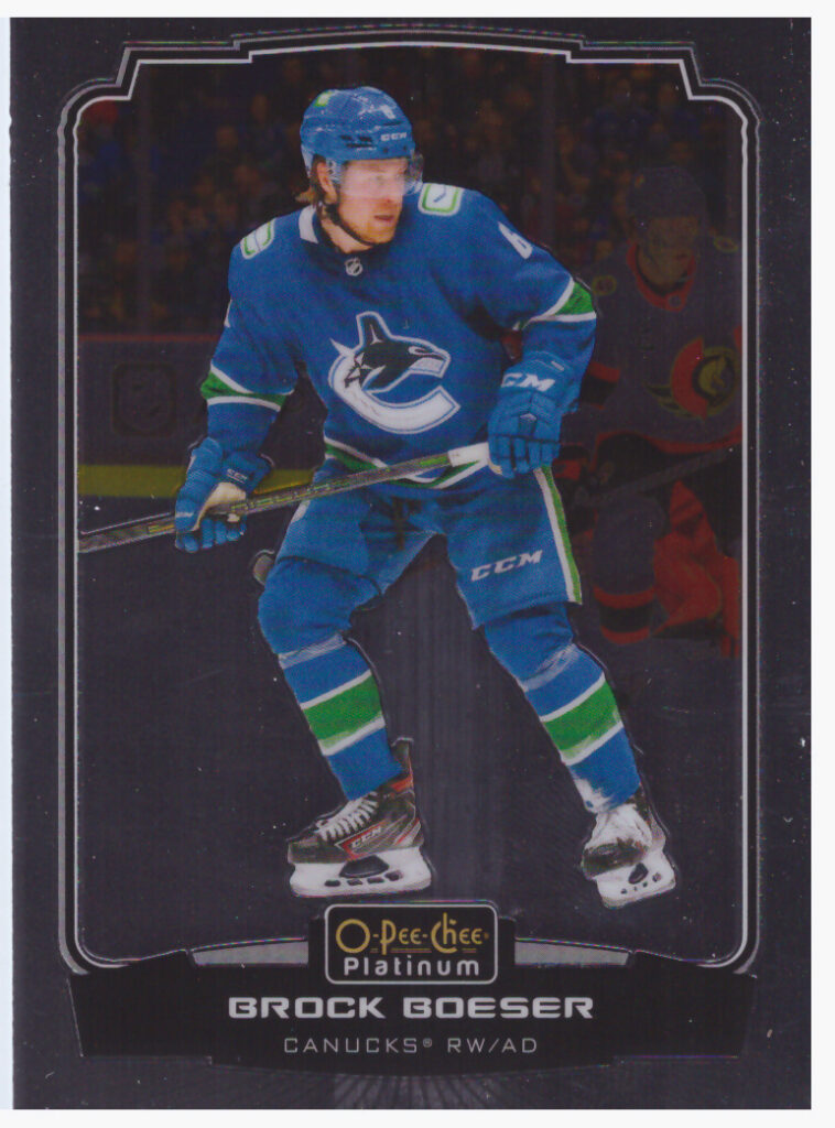 2022/23 O-Pee-Chee Platinum – B.Boeser Van 108