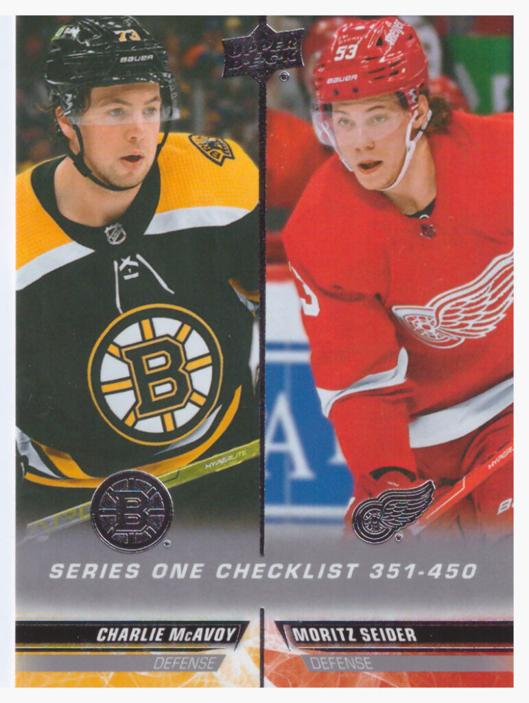 2022/23 Upper Deck Series 2 – Ch.McAvoy, M.Seider 450