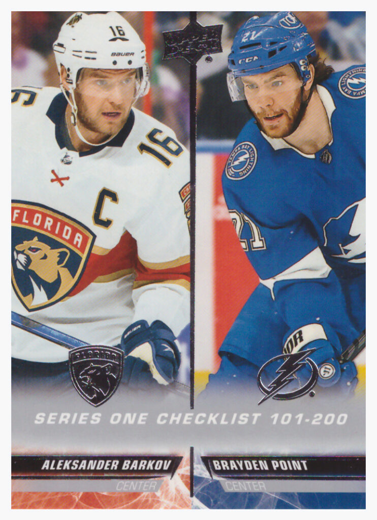 2022/23 Upper Deck Series 1  – A.Barkov, B.Point 200