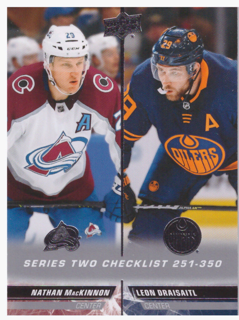 2022/23 Upper Deck Series 2 – N.MacKinnon,  L.Draisaitl 449