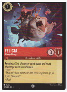 Lorcana Rise Of The Floodborn – Felicia 107/204
